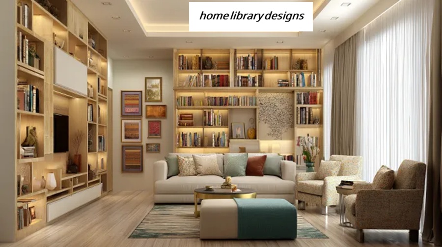 Home Library Designs