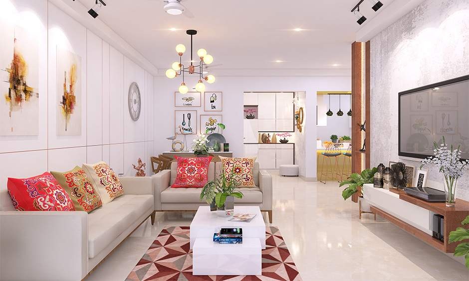 narrow living room dining room combo